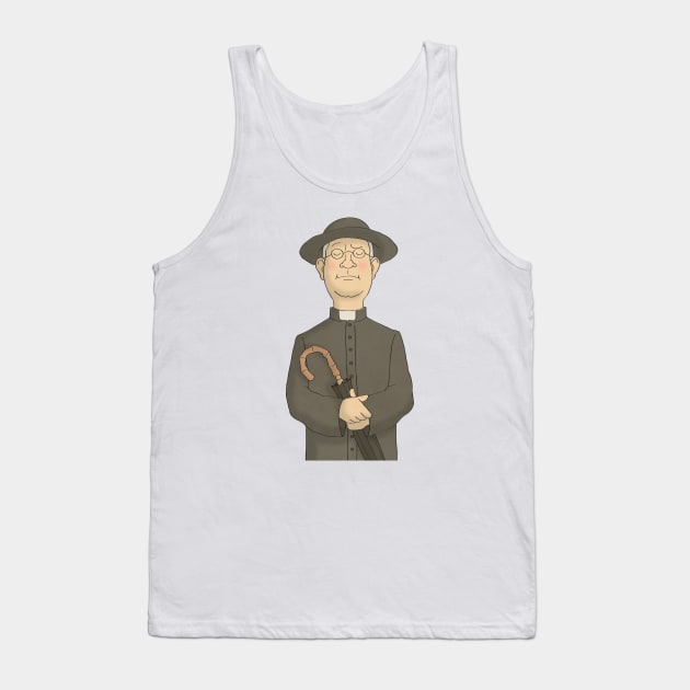 Father Brown Tank Top by CarlBatterbee